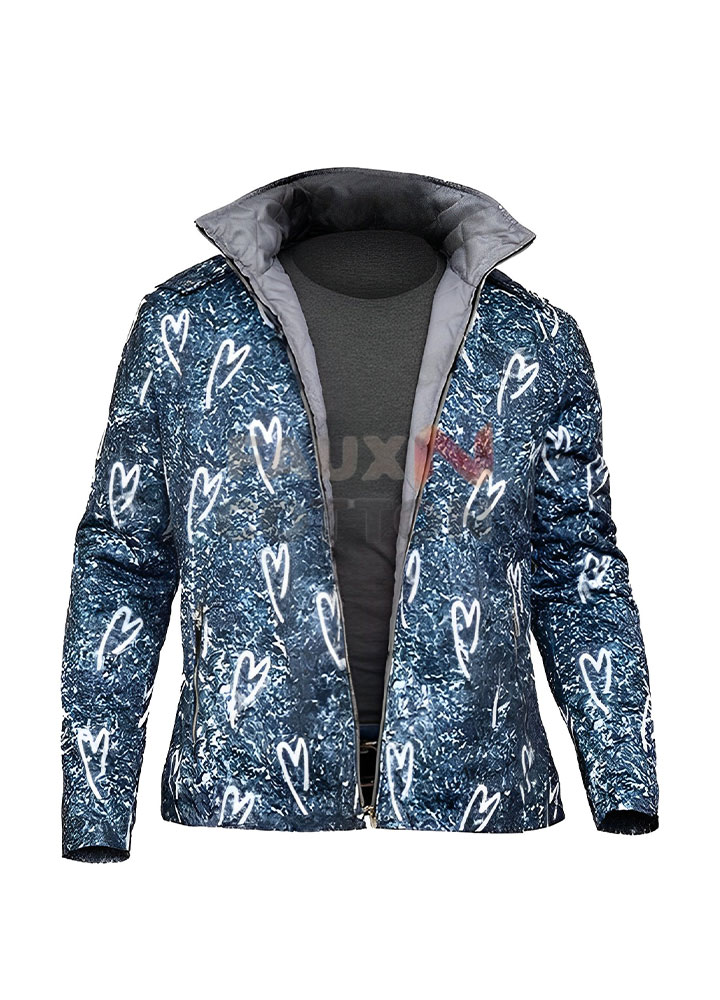 Nfl Sherpa Joe Burrow Heart Jacket 